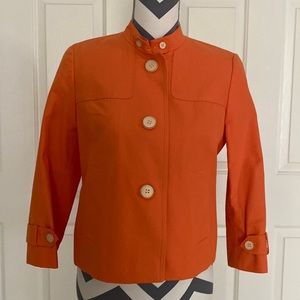 Orange jacket